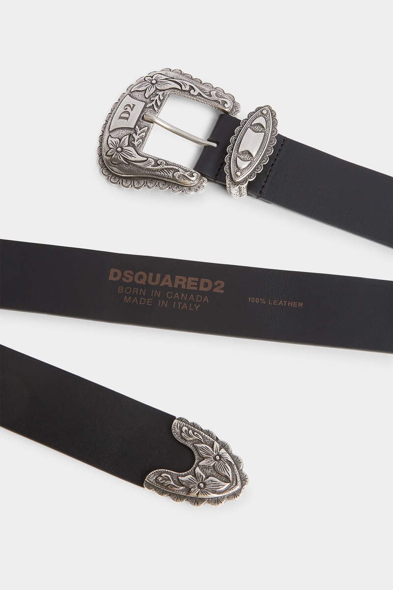 VINTAGE BUCKLE BELT - 4