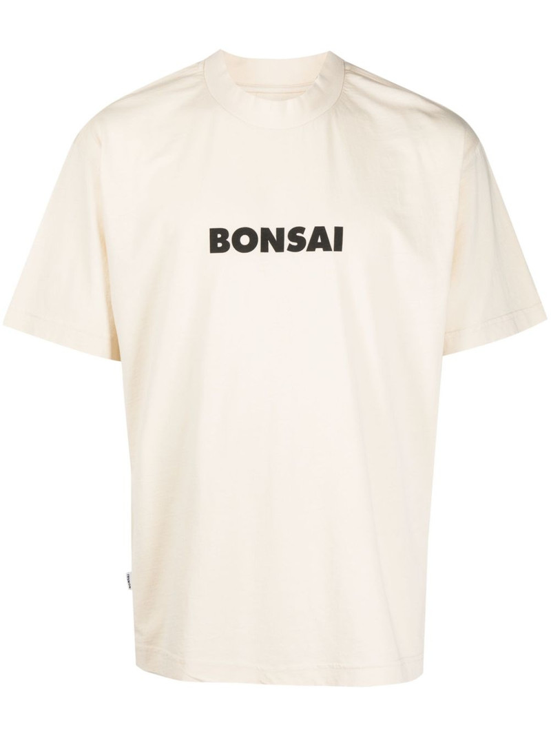 logo-print cotton T-shirt 1