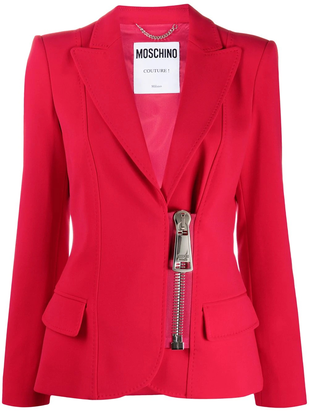 peaked-lapel blazer - 1