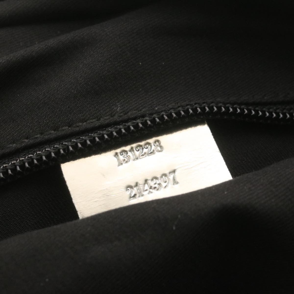 GUCCI Sherry Line GG Canvas Tote Bag Silver Blue - 12