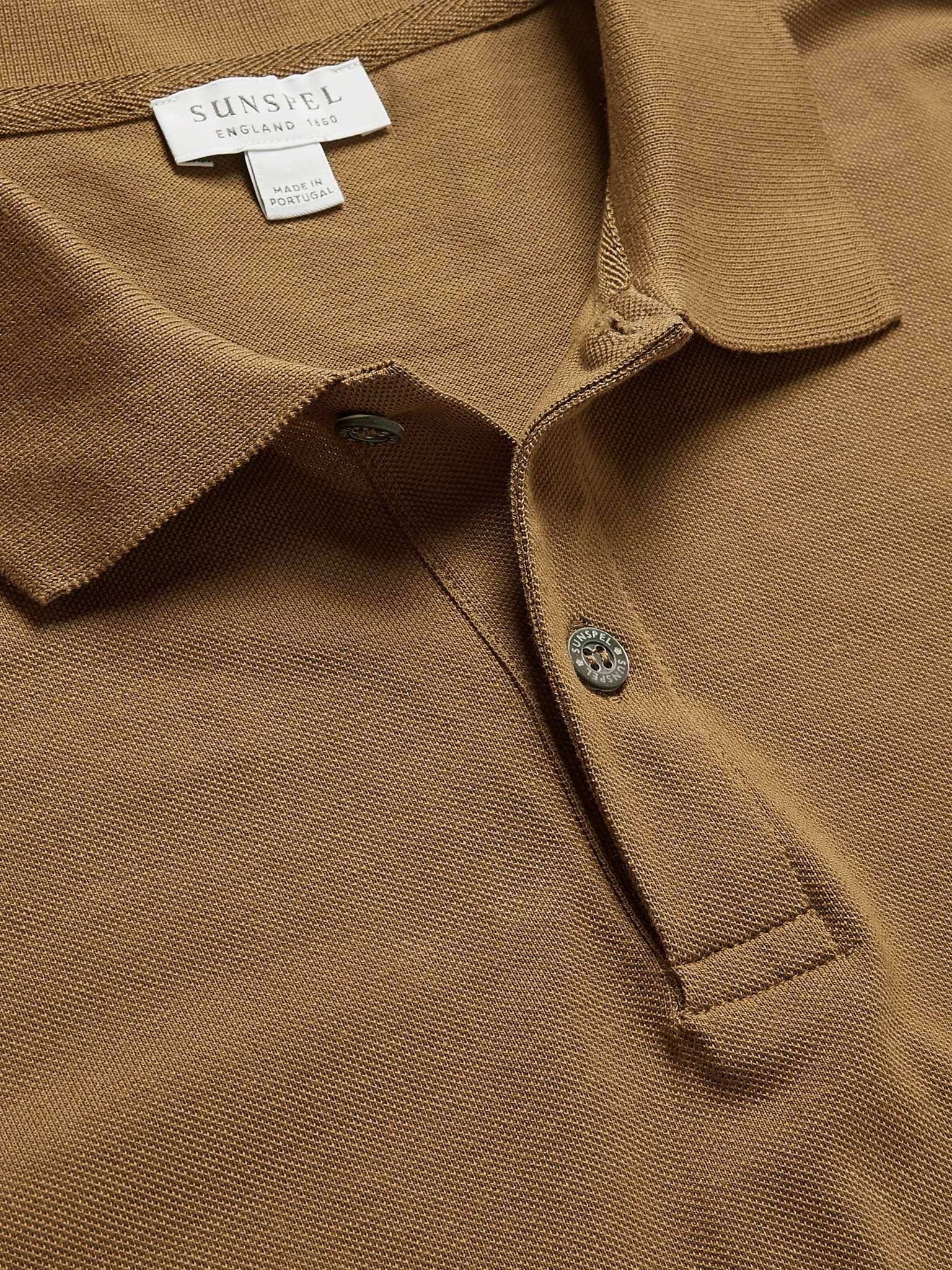 Pima Cotton-Piqué Polo-Shirt - 5