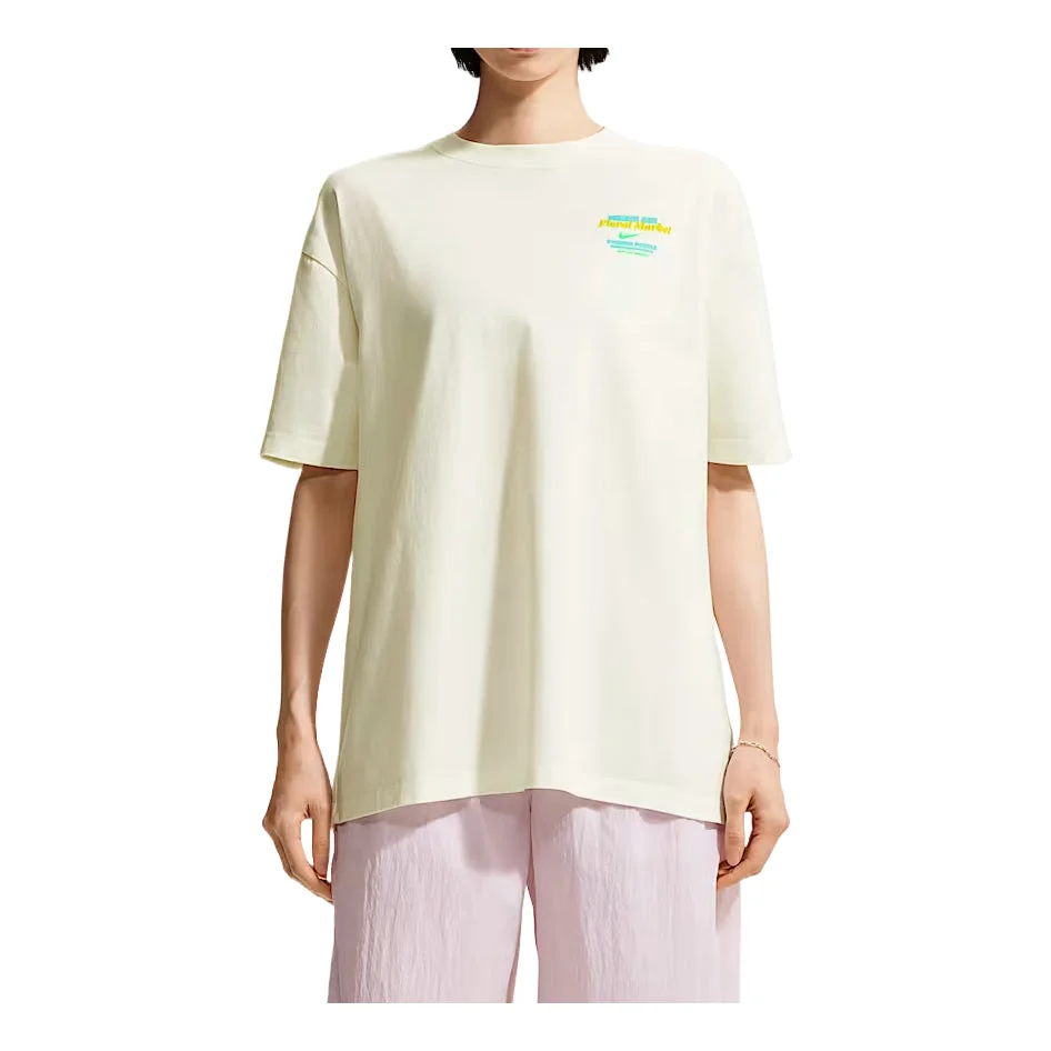 (WMNS) Nike Classics T-Shirt 'Sail' IV5498-133 - 1