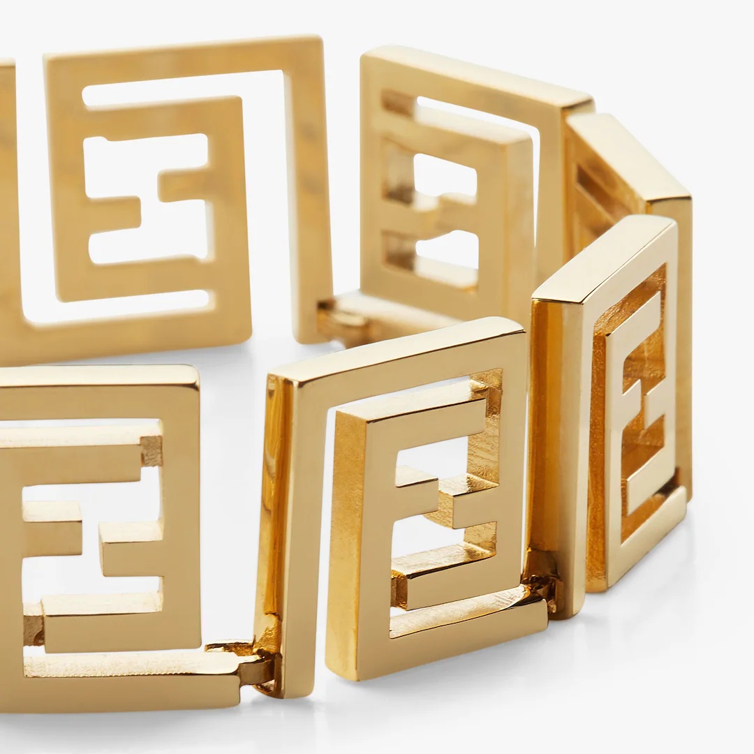 Fendace gold-colored bracelet - 2