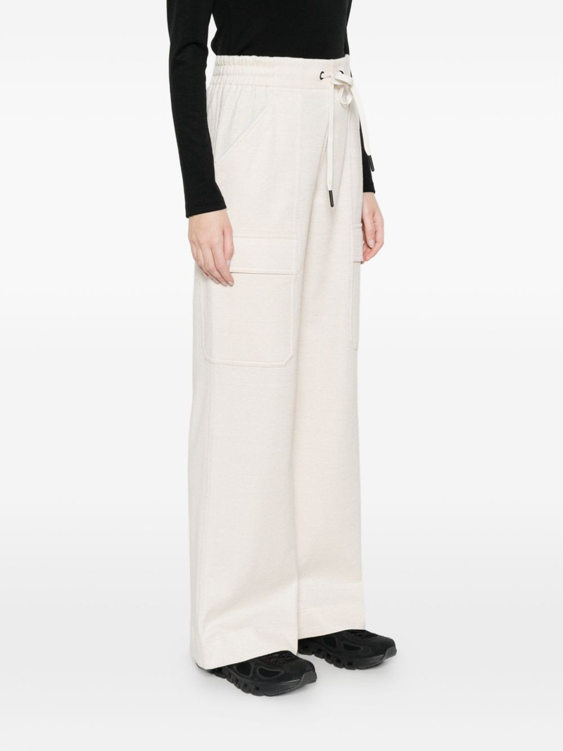 drawstring cargo-pocket trousers 3