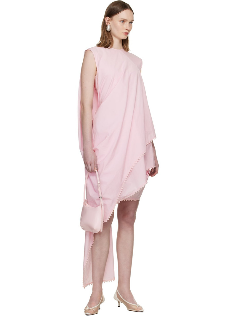 JACQUEMUS Pink 'The Traversin' Minidress outlook