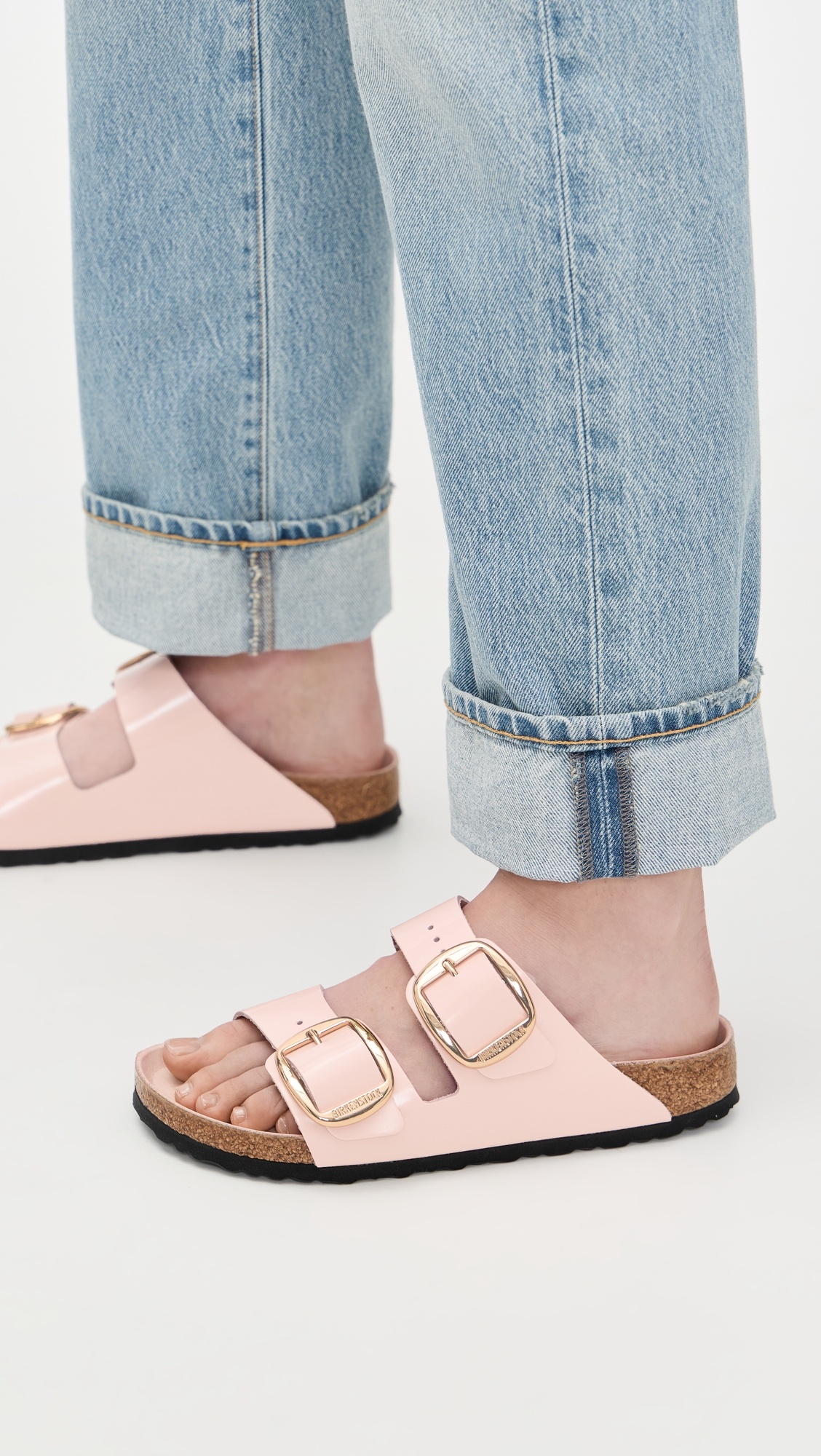 Arizona Big Buckle High Shine Sandals - 2