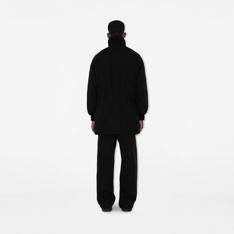 Faux Fur Trim Nylon Parka 5