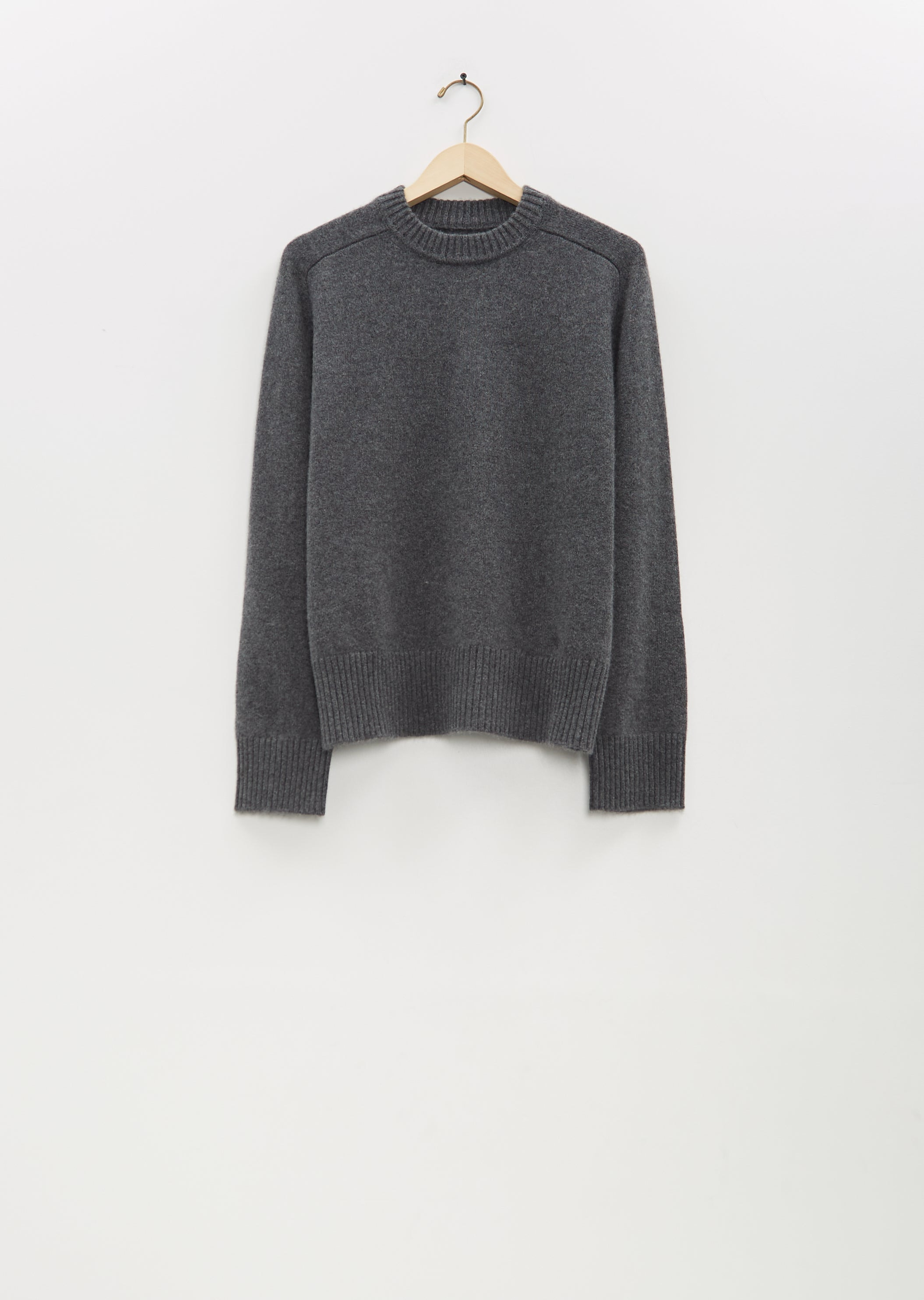 Baltra Cashmere Sweater — Anthracite Melange - 5