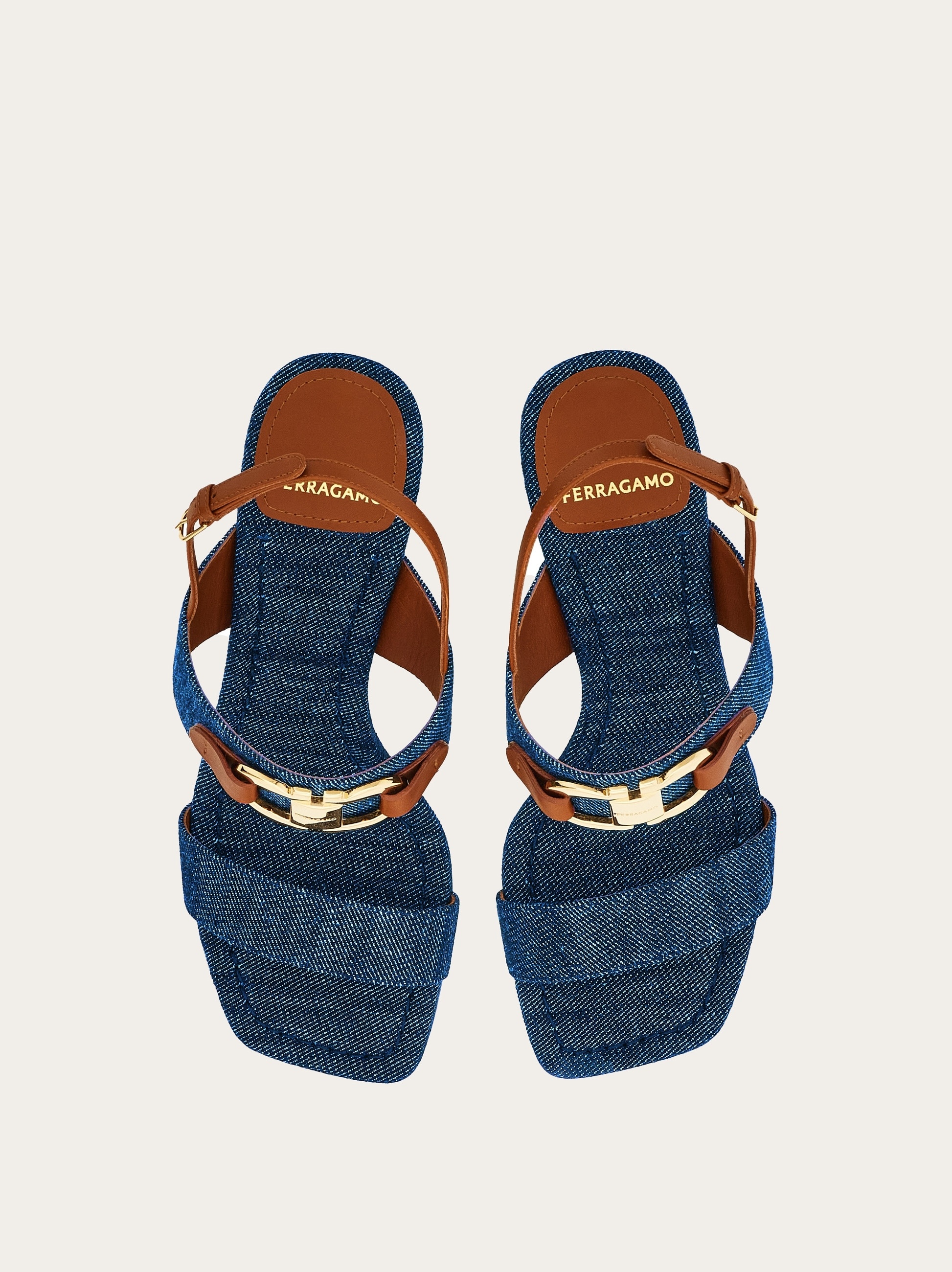 F buckle sandal - 2