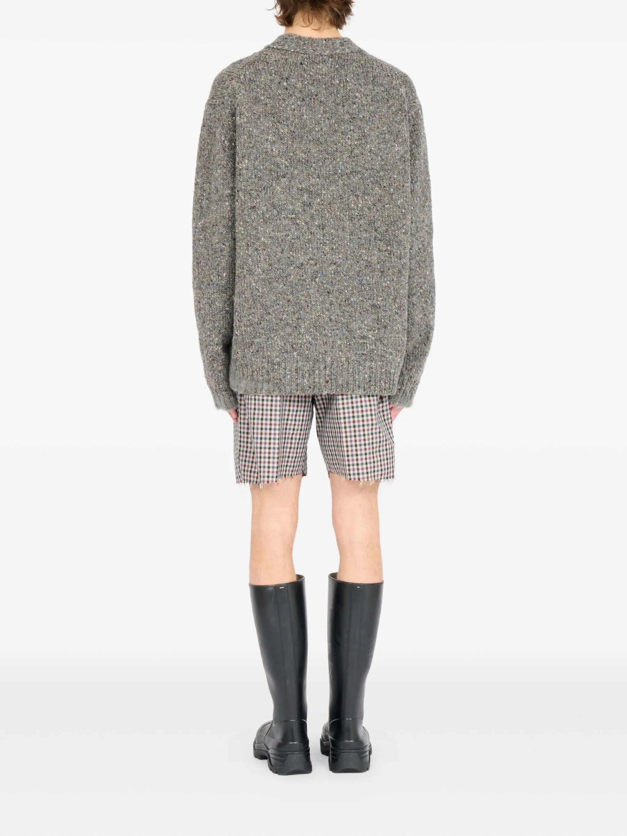 Maison Margiela Textured Button-up Cardigan - 6