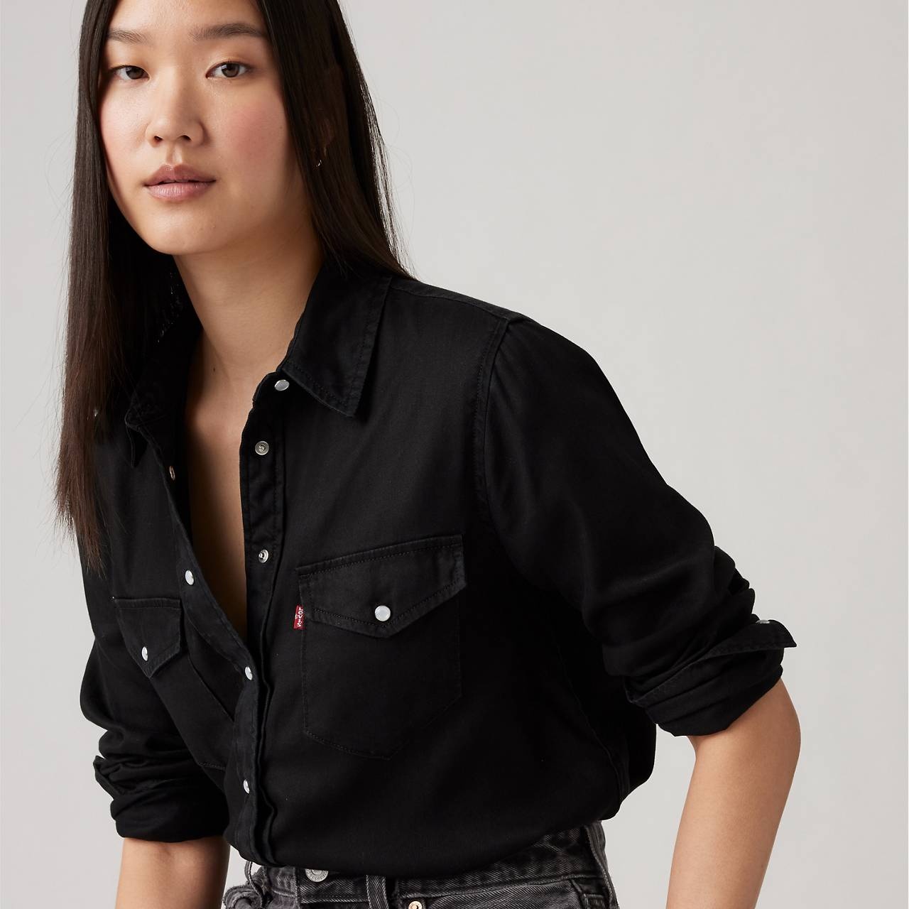 ICONIC WESTERN DENIM SHIRT - 5