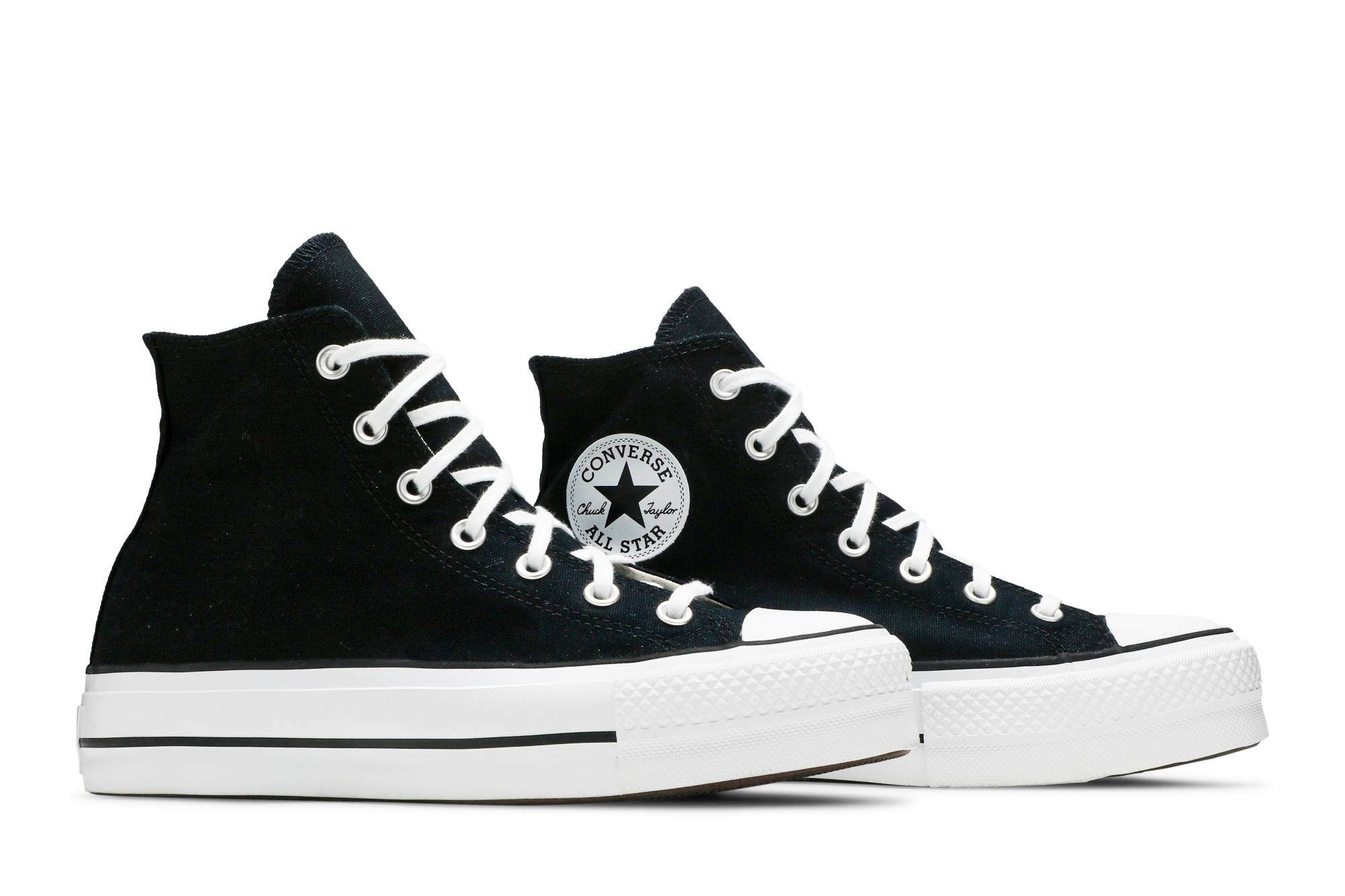 Wmns Chuck Taylor All Star Platform High 'Black' - 8