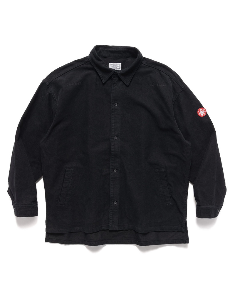 Welt Pockets Big Shirt Black 1