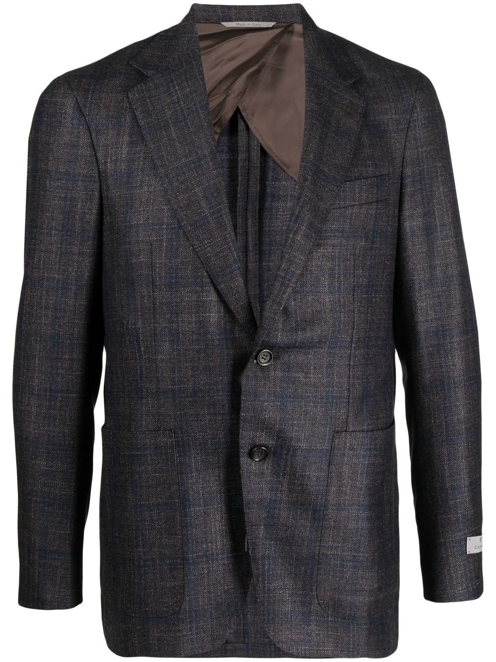 single-breasted tailored blazer - 1