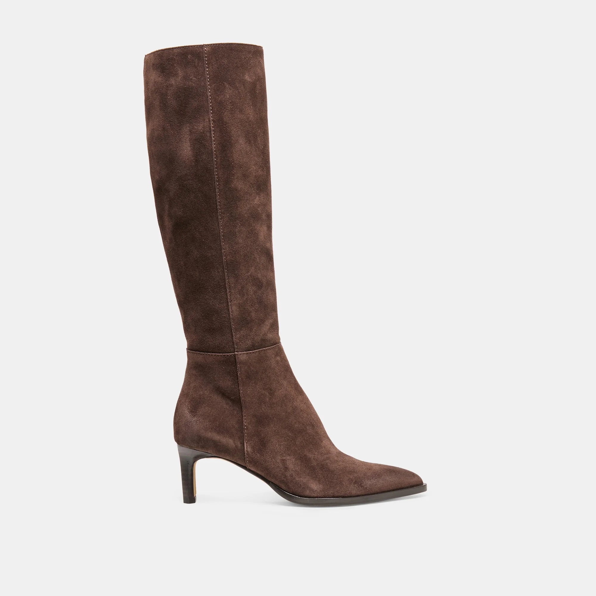 ALIMA BOOTS DK BROWN SUEDE - 1