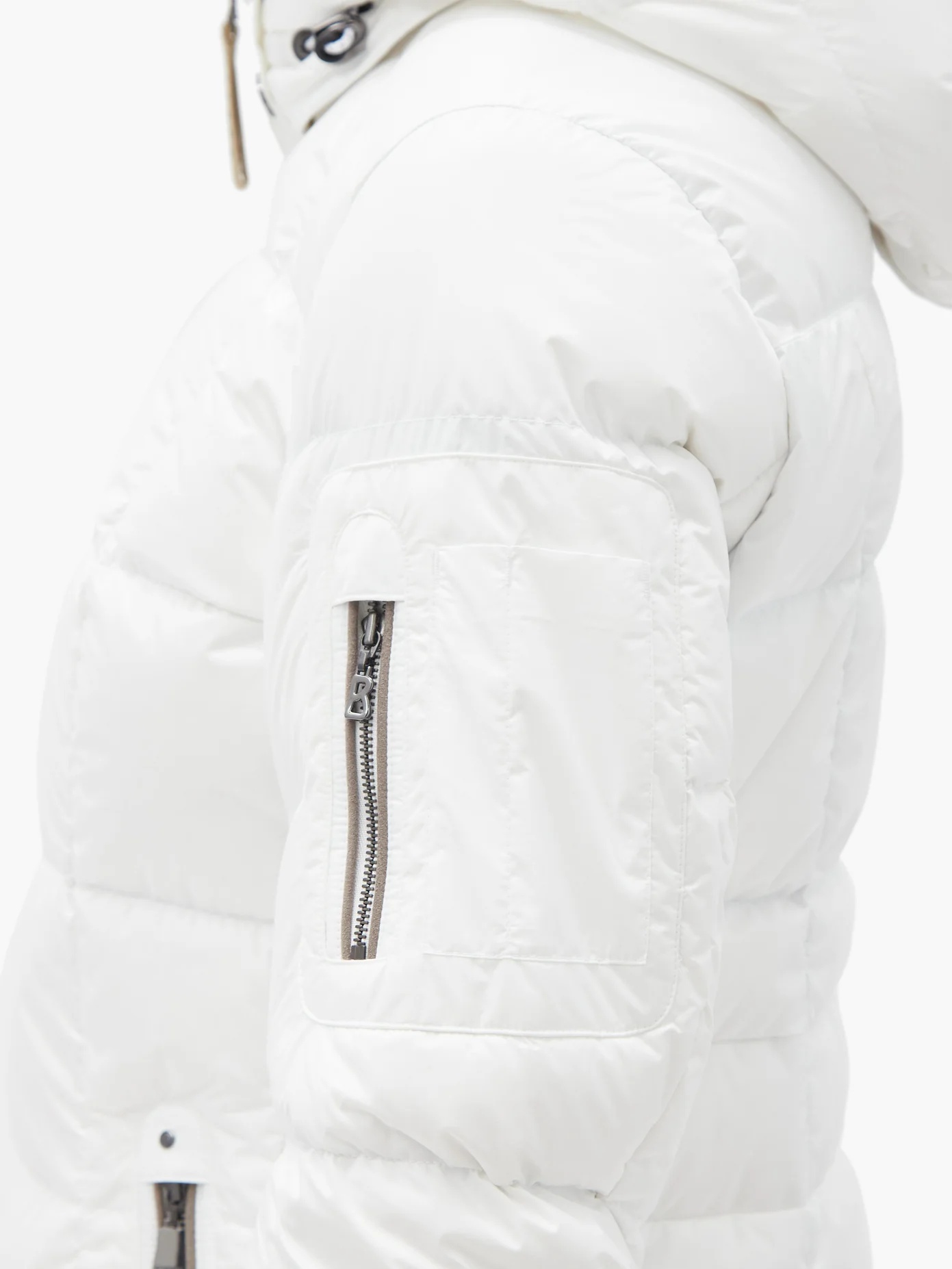 Coro-D hooded quilted down ski jacket - 4