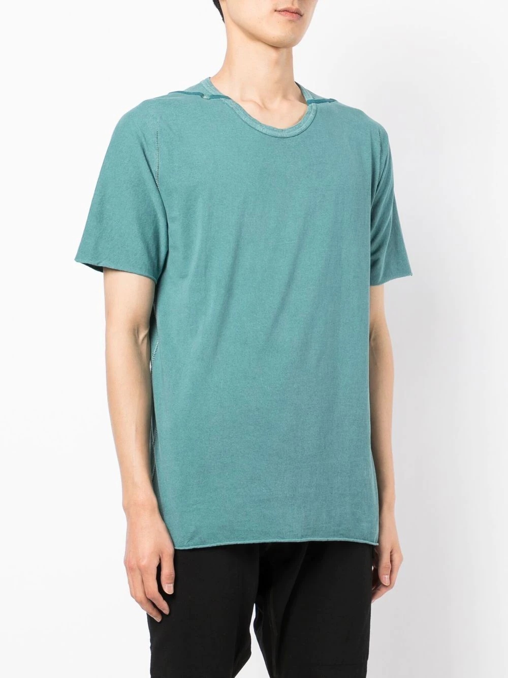 short-sleeve cotton T-shirt - 3