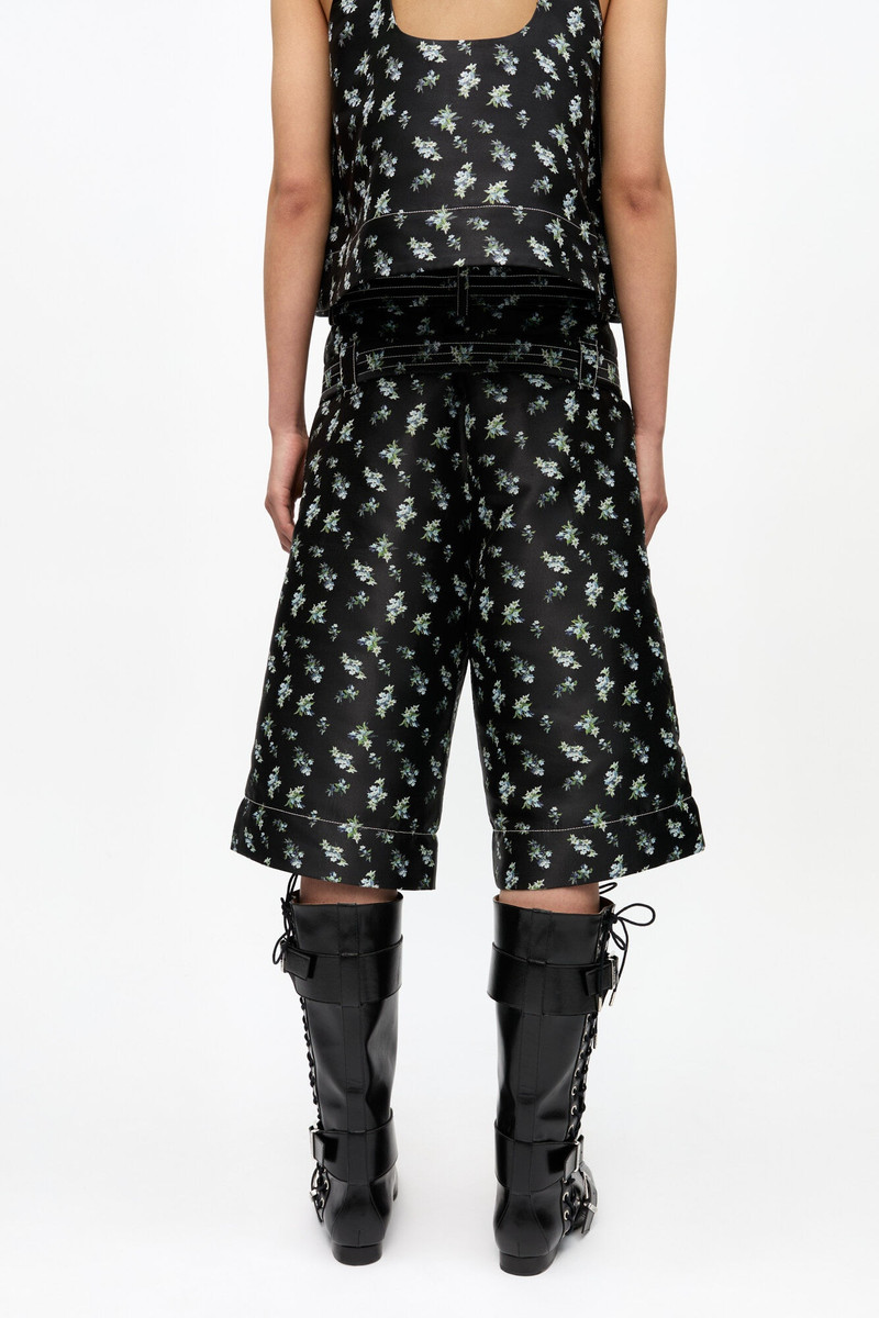 FLORAL JACQUARD SHORTS 4