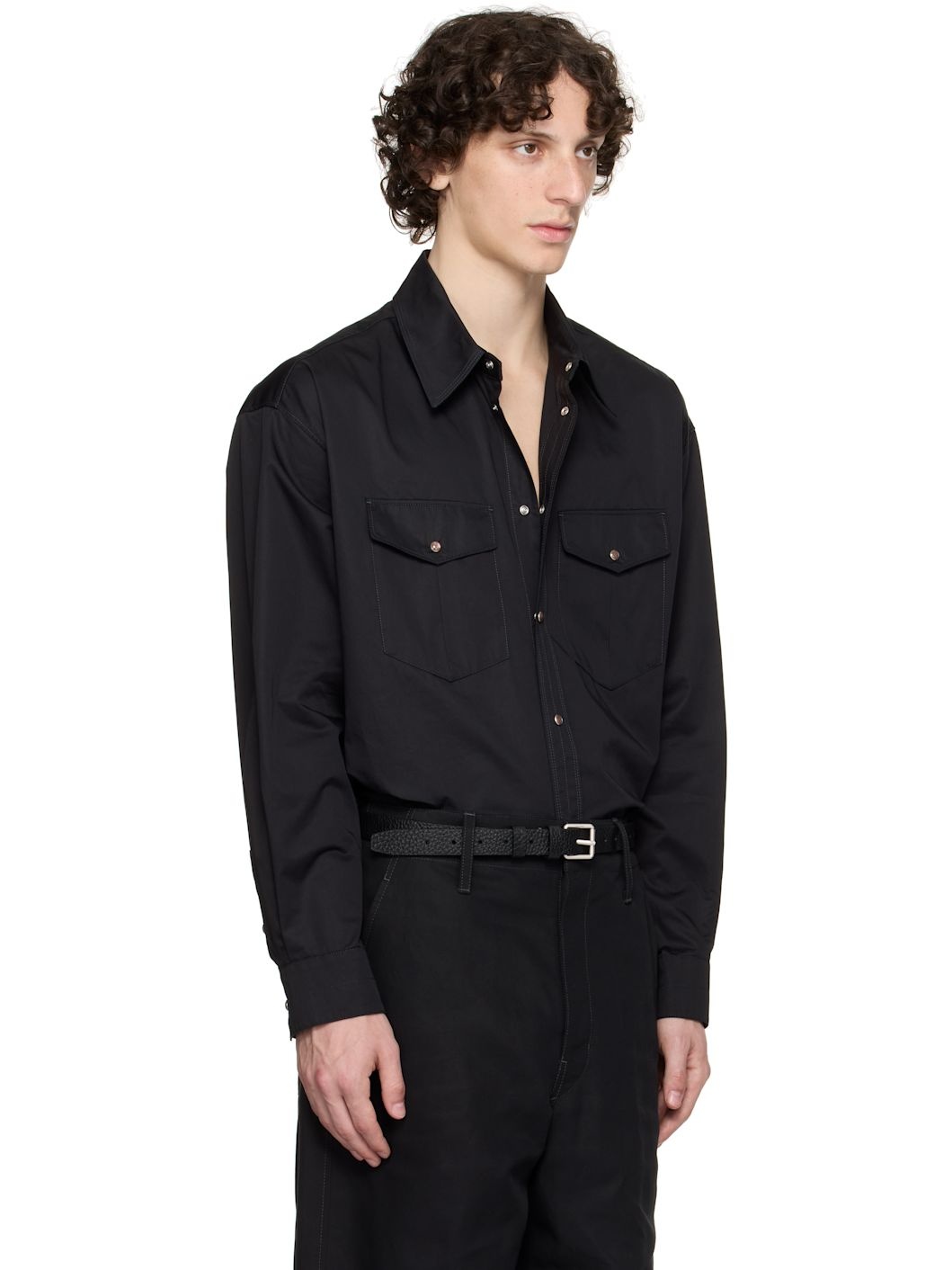 Black Western Shirt - 2