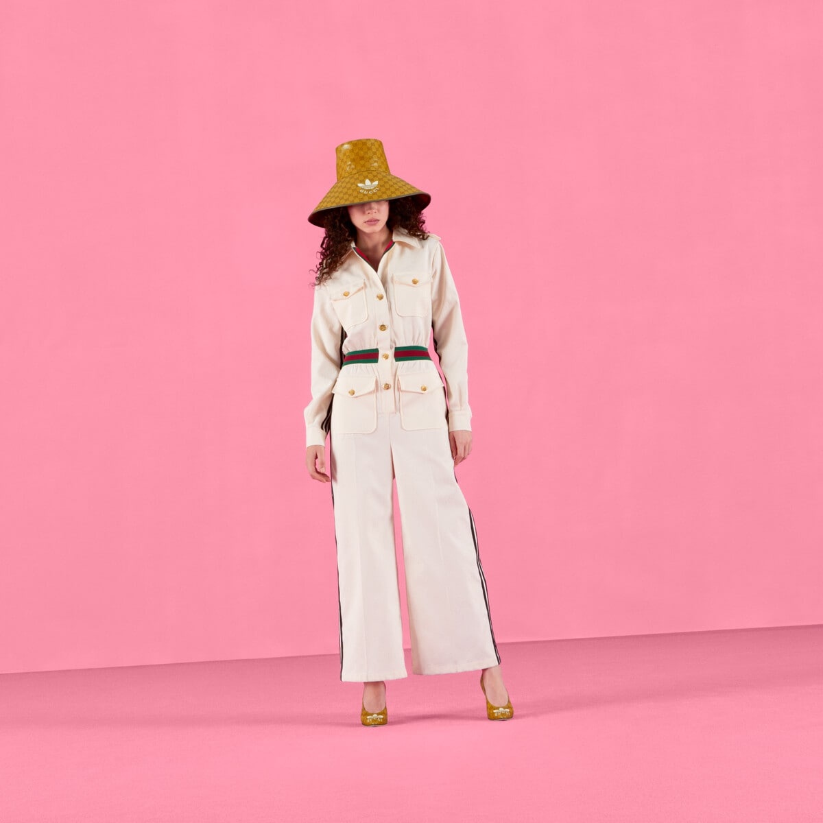 adidas x Gucci GG jumpsuit - 7