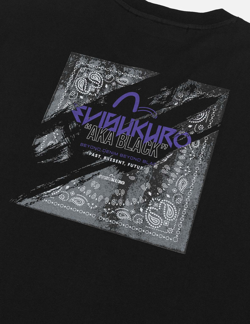Deconstructed Paisley Print Regular Fit T-shirt 5