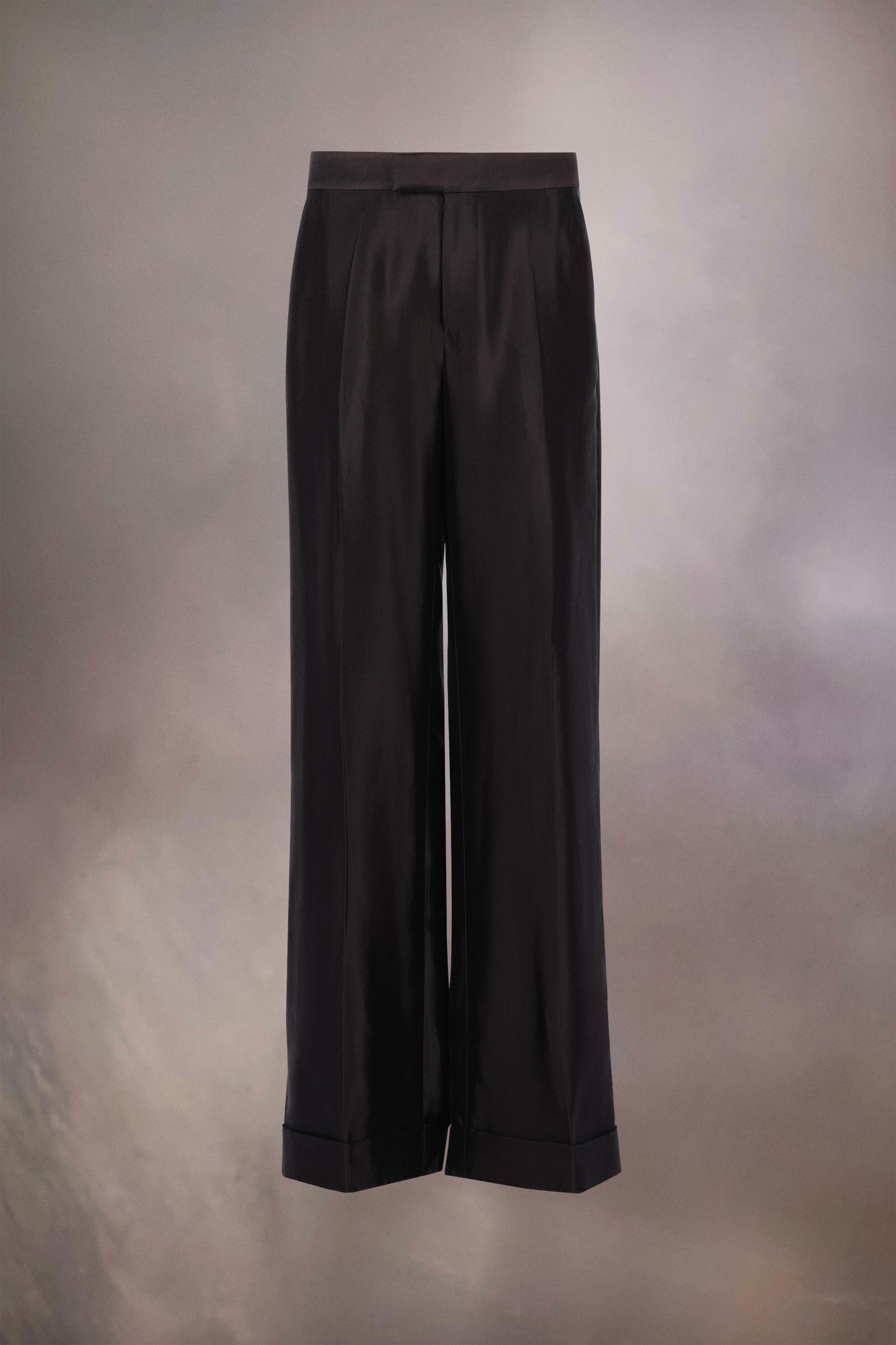 Mikado silk trousers - 1