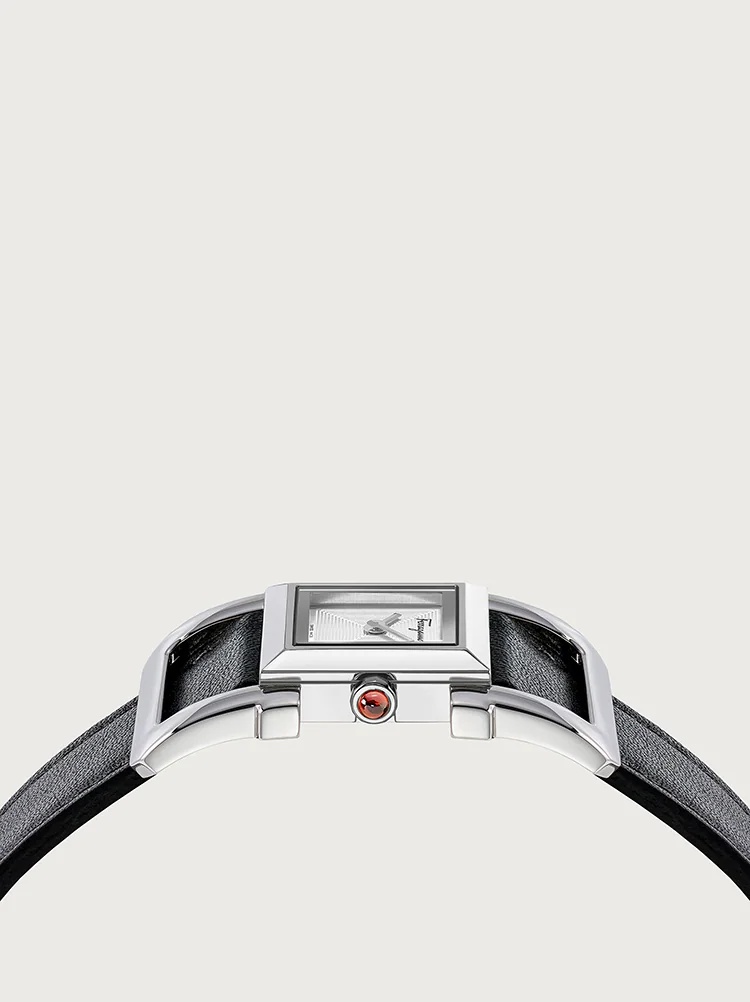 FERRAGAMO SQUARE INGOT WATCH - 6
