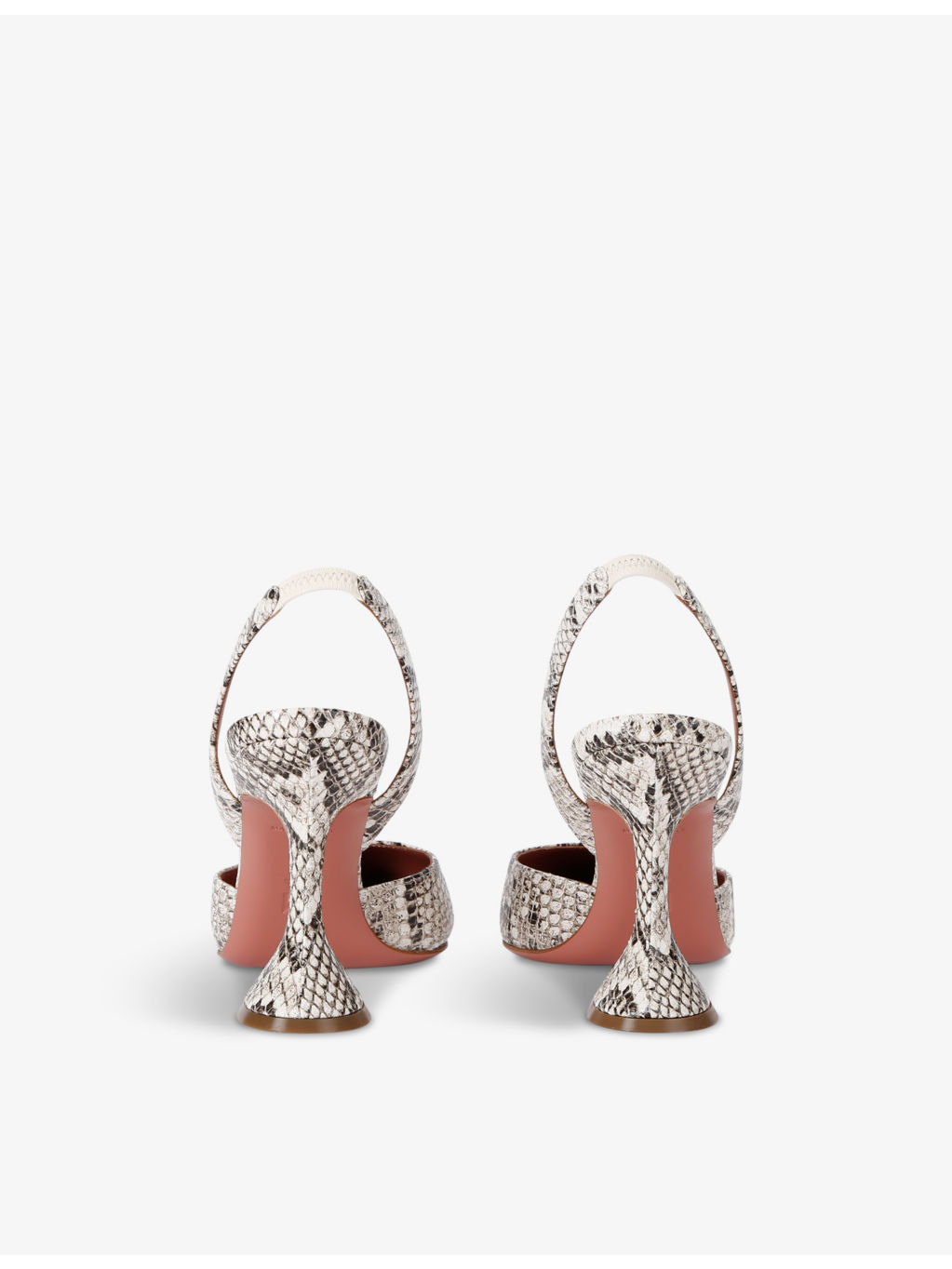 Holli 95 leather slingback heels - 4