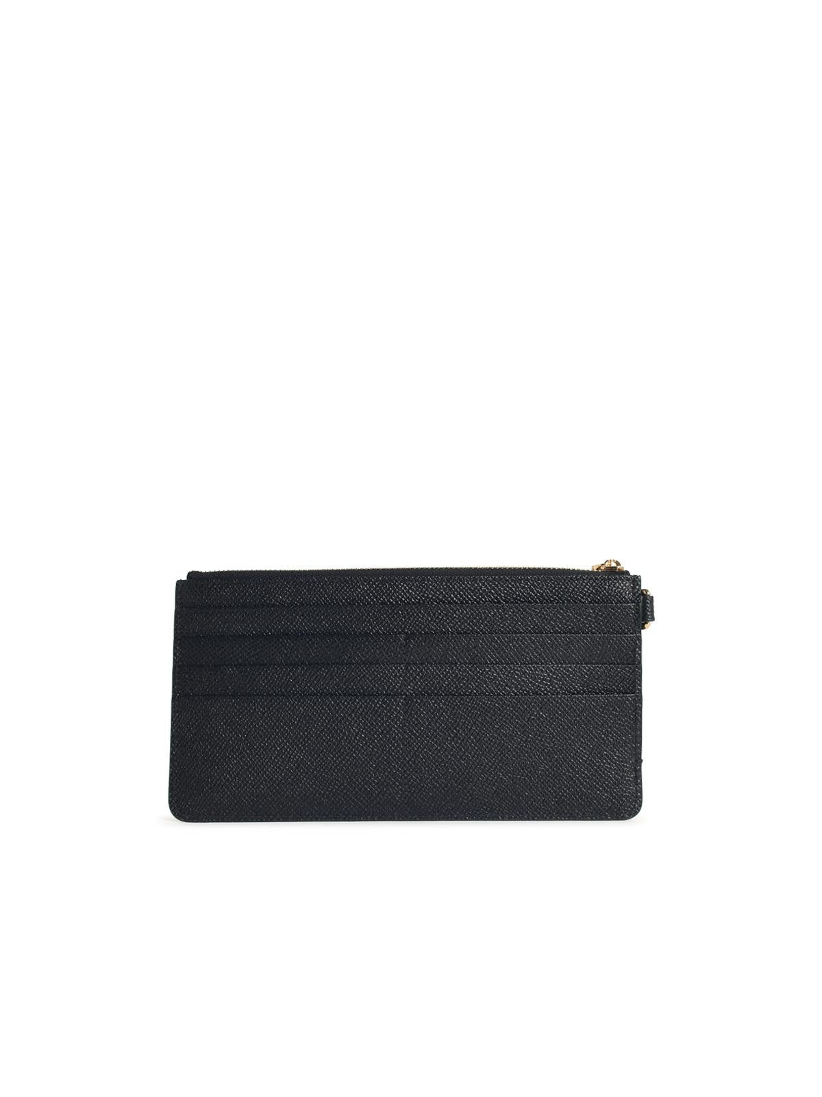 Dolce & Gabbana Black Leather Cardholder Women - 3