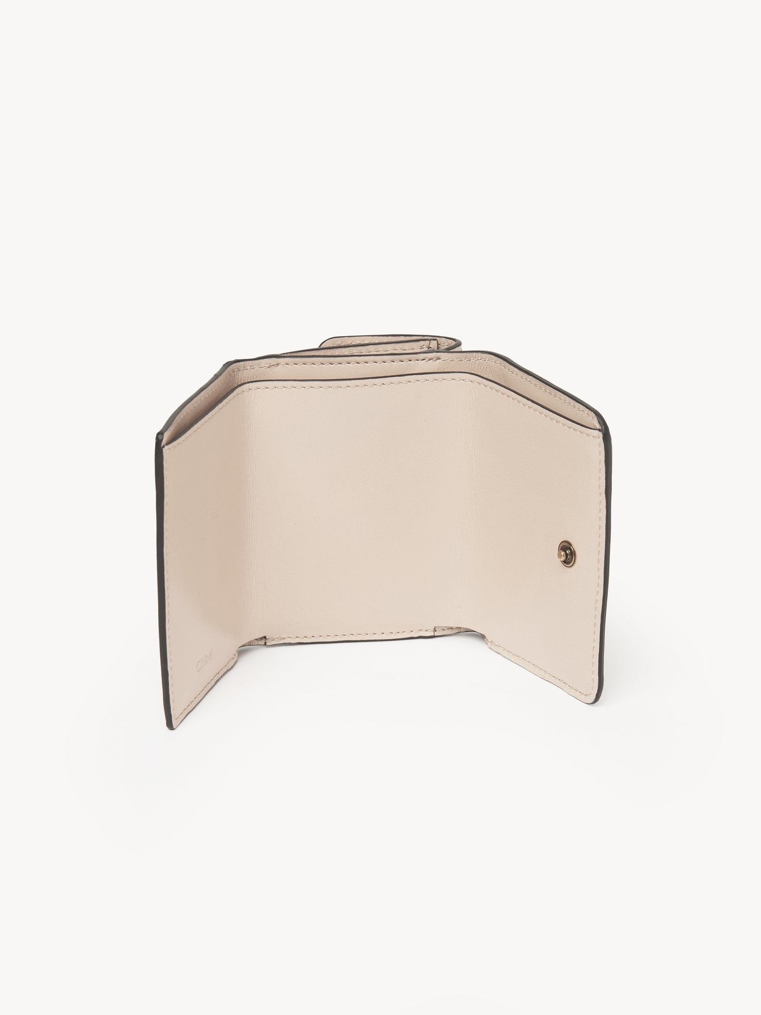 MINI CHLOÉ ICONIC TRI-FOLD IN SHINY LEATHER - 3