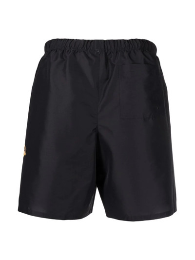 VERSACE logo-print swim shorts outlook