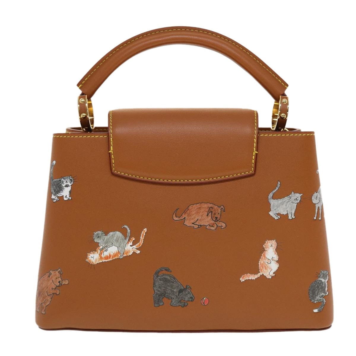 LOUIS VUITTON Catgram Capsine BB Hand Bag Brown M53185 - 2