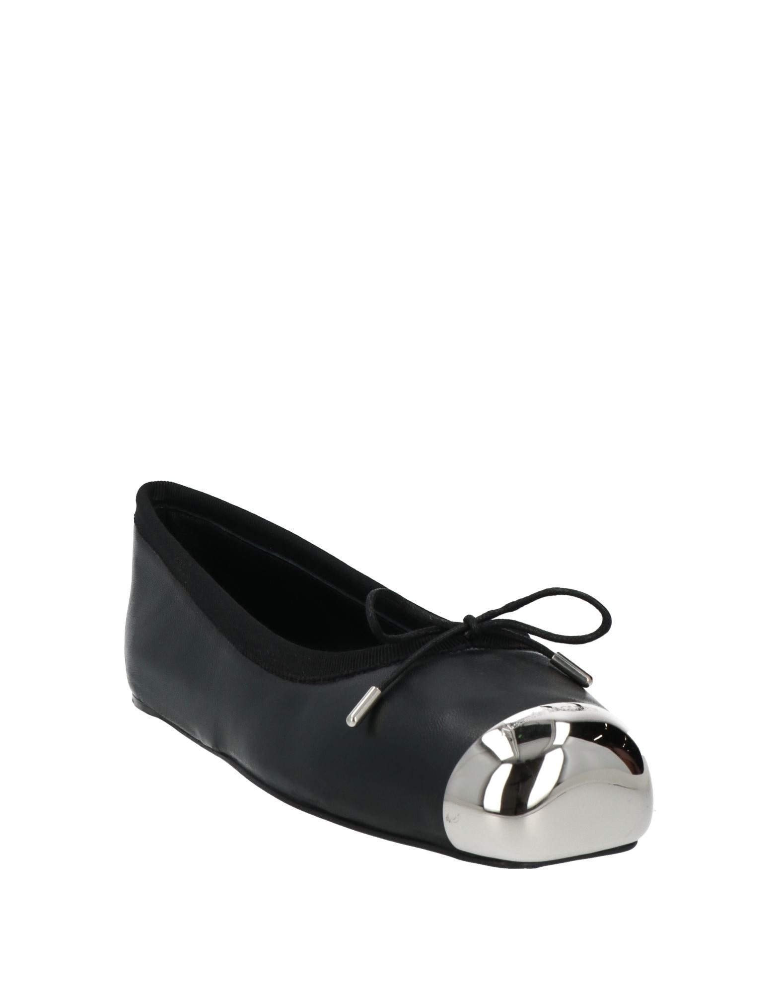 Black Women's Ballet Flats - 2