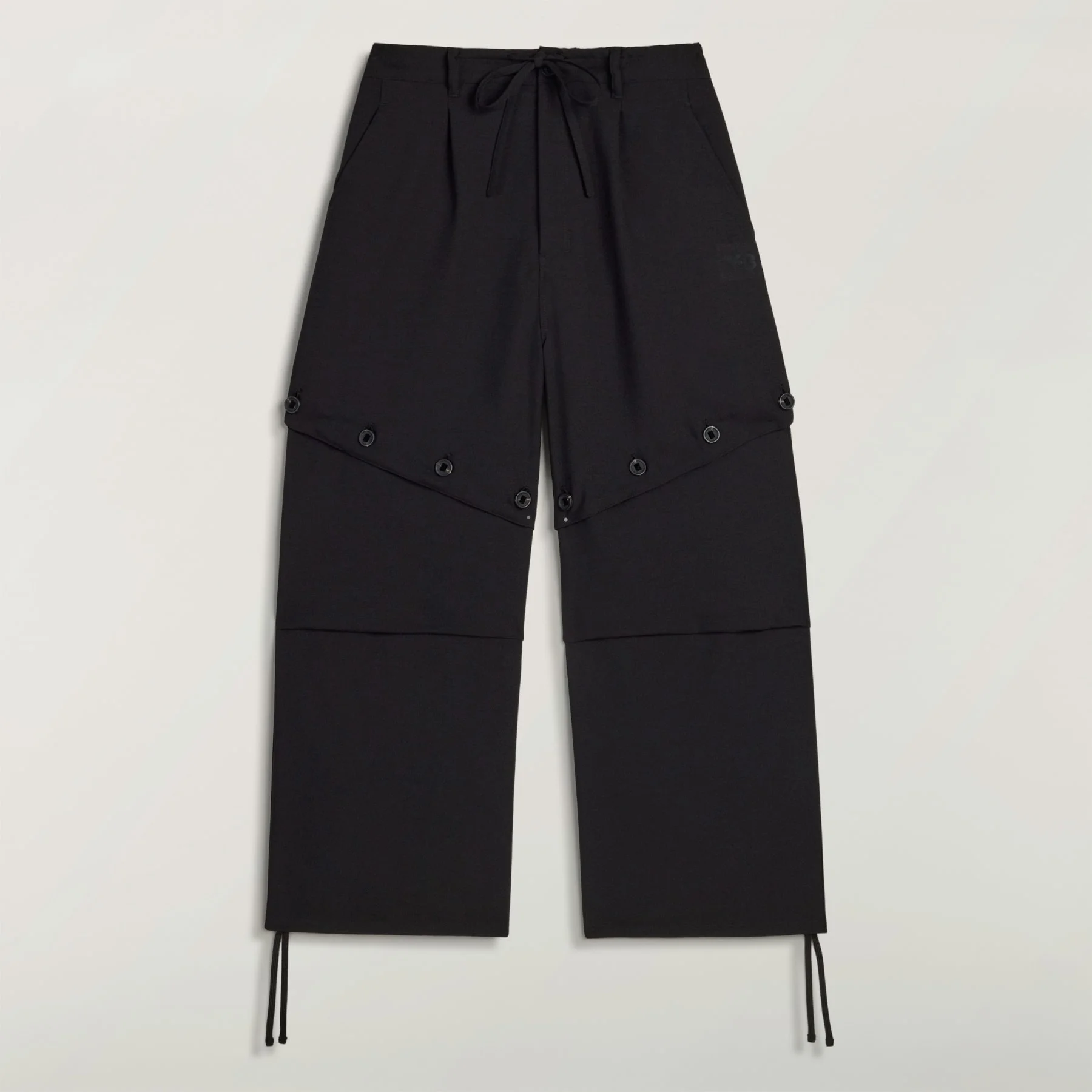 Y-3 SPORT UNIFORM ADAPTIVE 3 STRIPES TRACK PANTS - 1