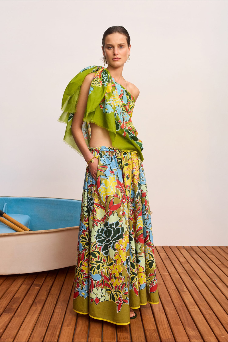 ALÉMAIS Solstice Midi Skirt outlook