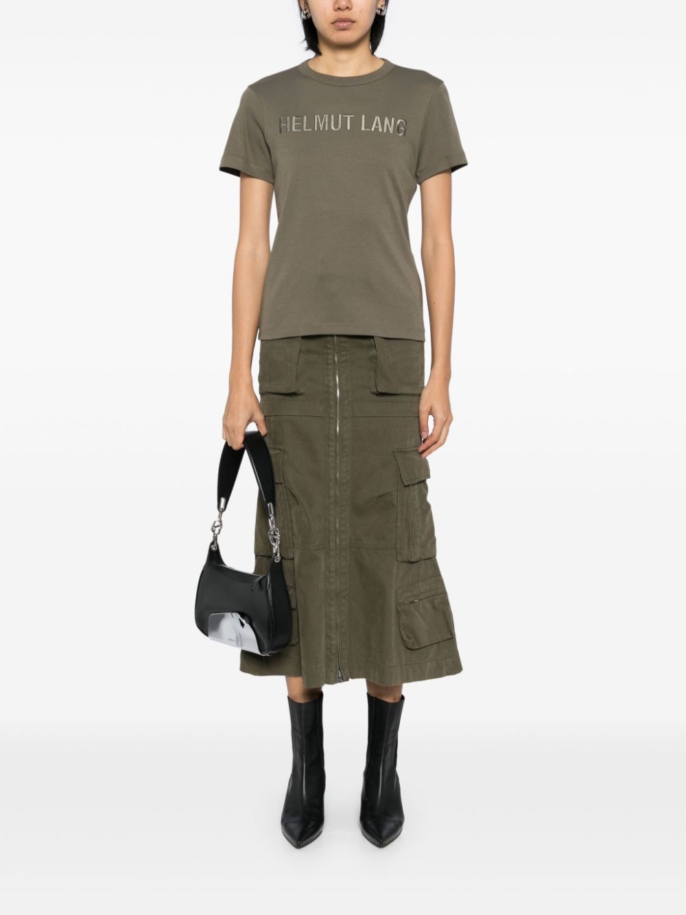 slim logo T-shirt - 2