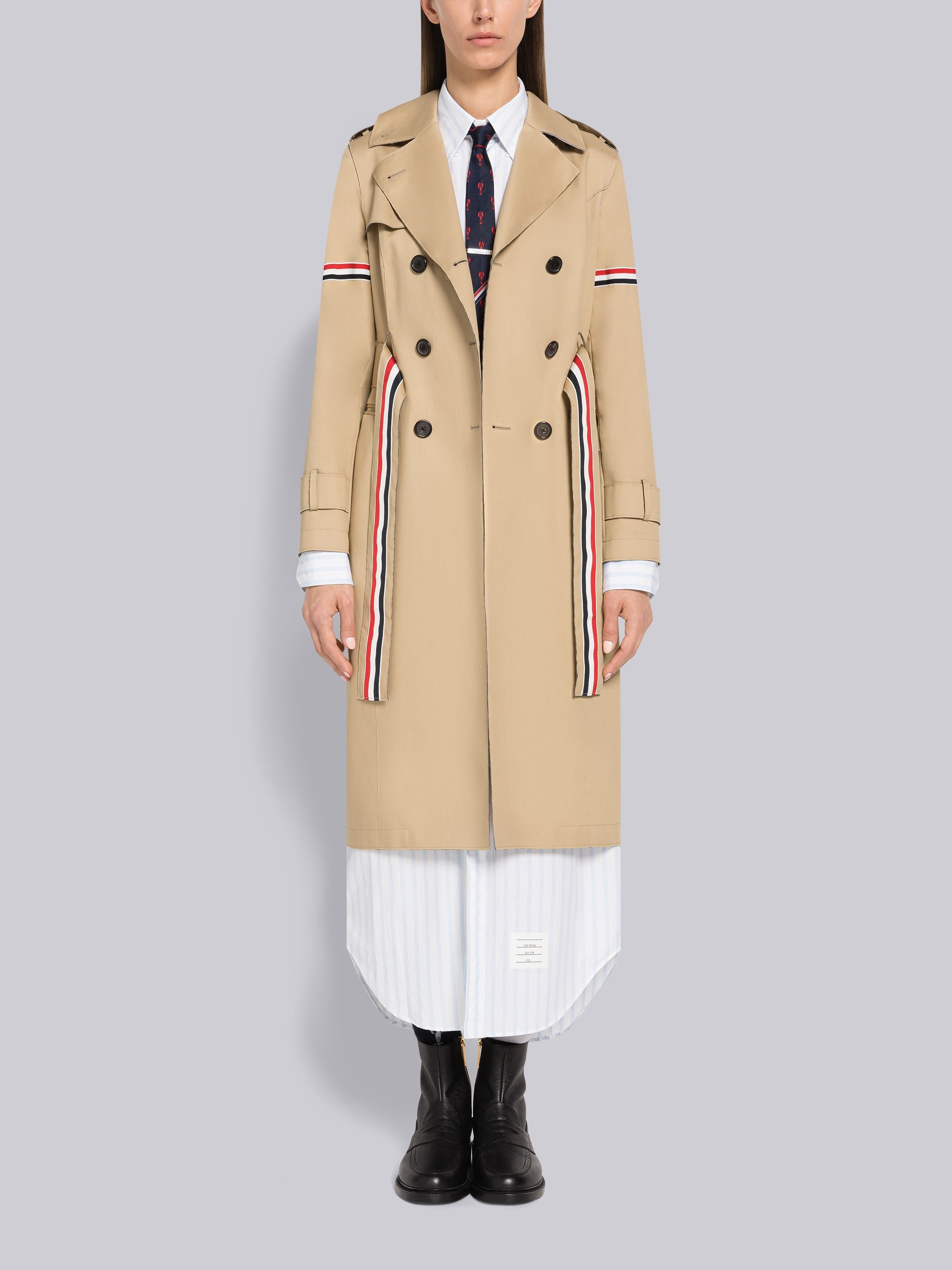Mackintosh High Armhole Armband Trench Coat - 4