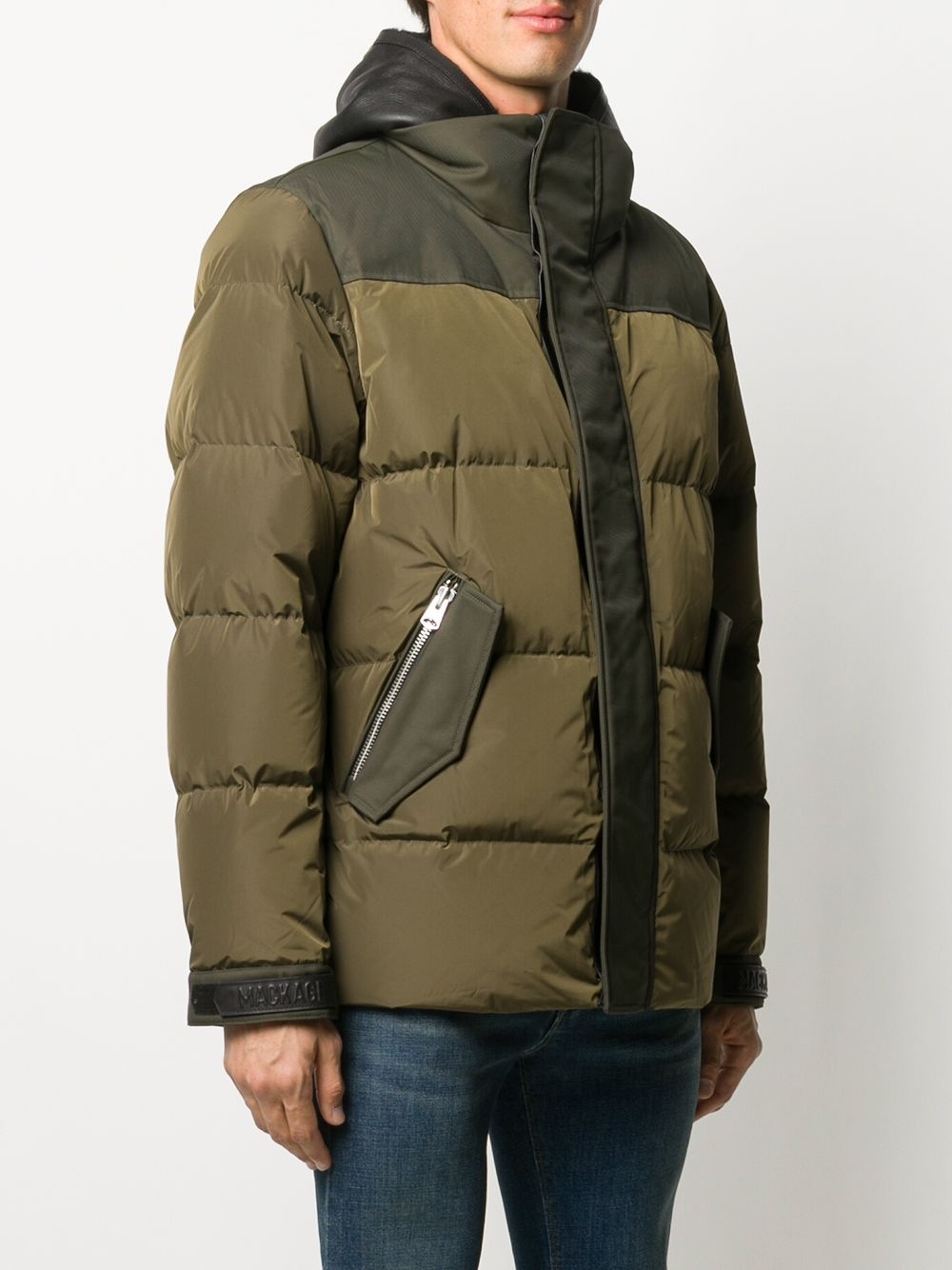 hooded padded jacket - 3