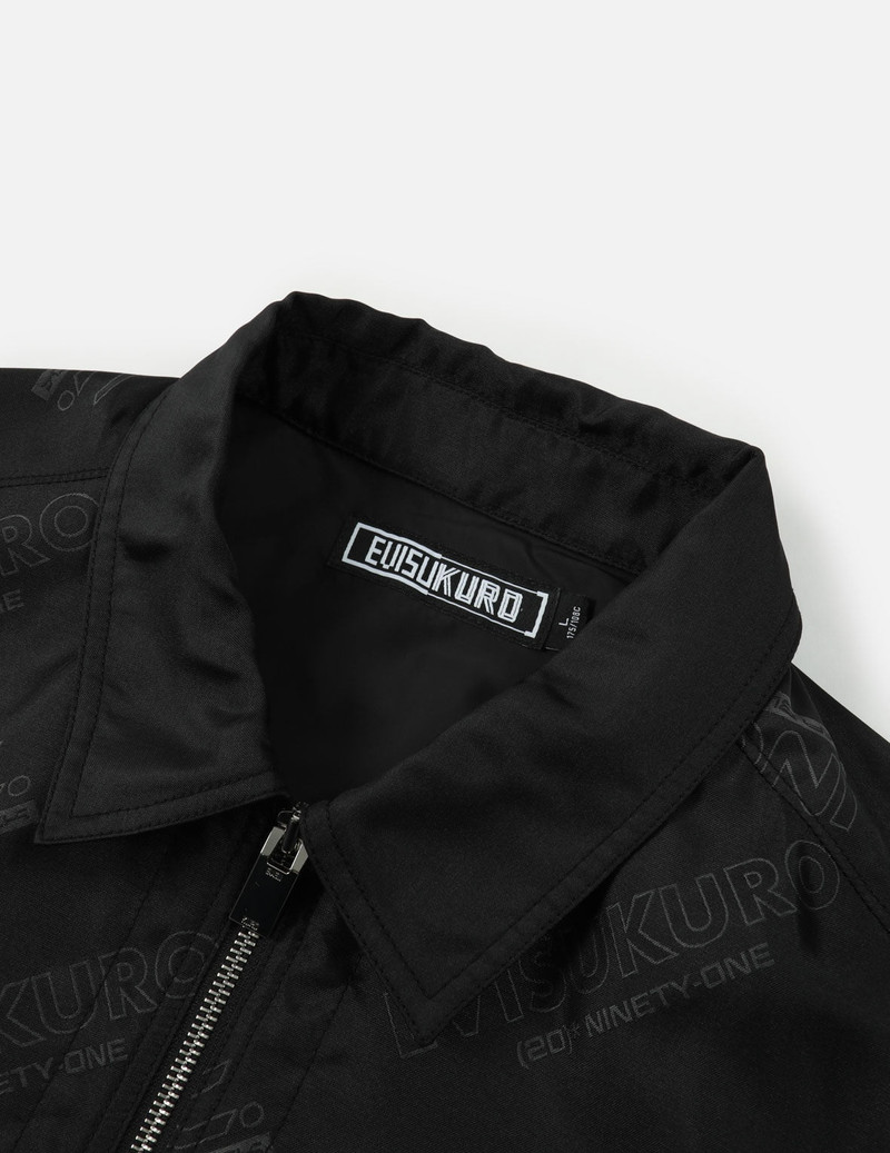 Allover Logo Print Bomber Jacket 12