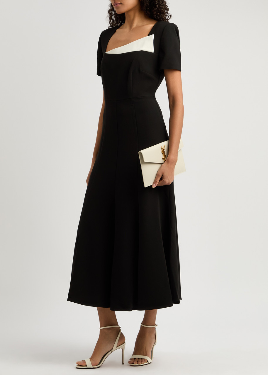 Roland Mouret Crepe Midi Dress - 4