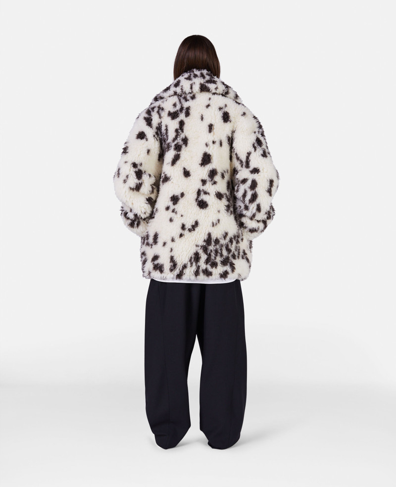 Stella McCartney Appaloosa Print Teddy Jacket outlook