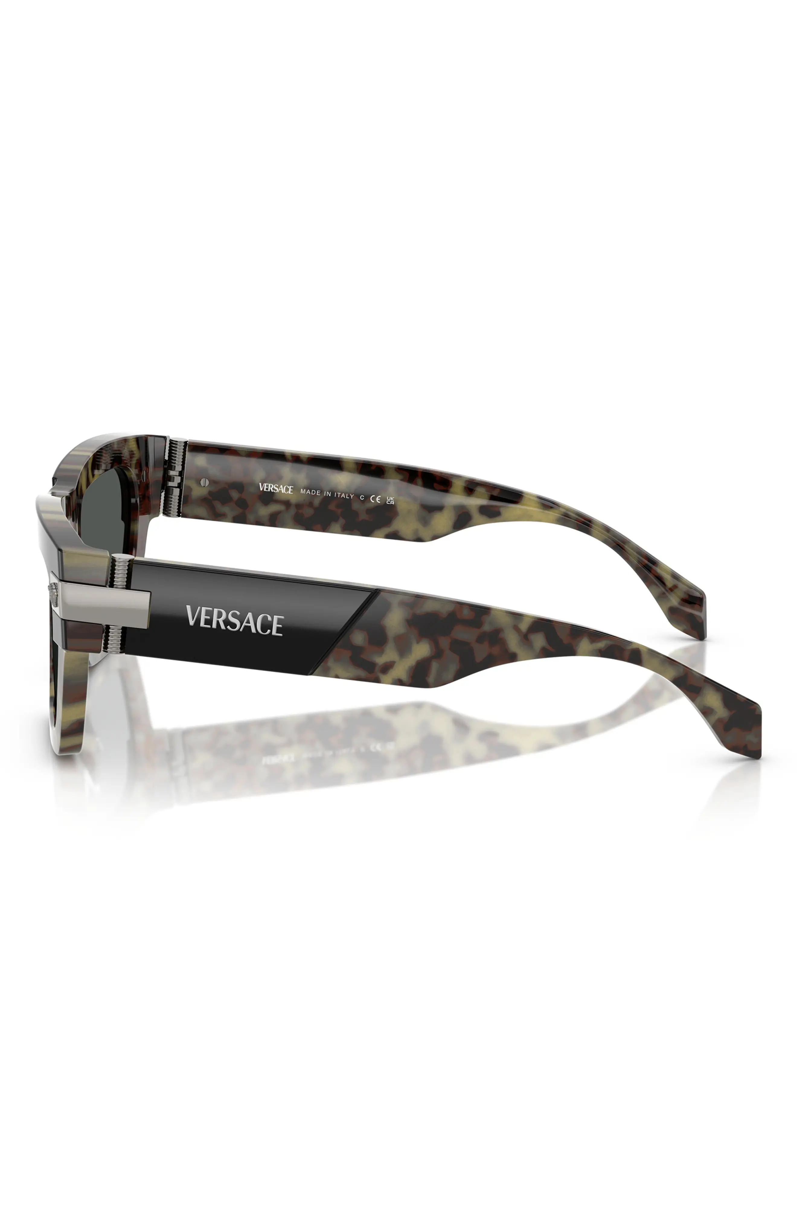 55mm Plaque Rectangular Sunglasses - 3