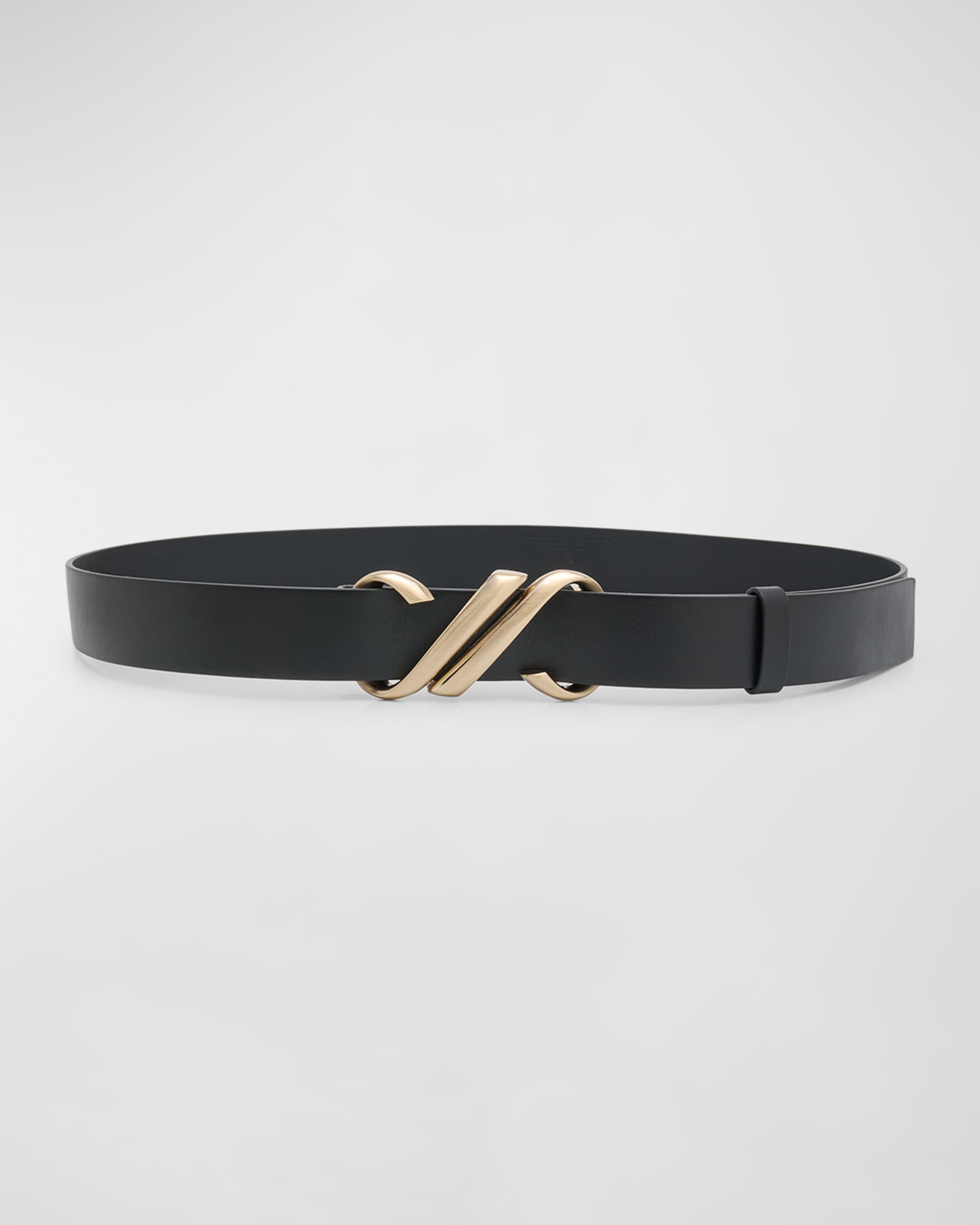 Monogram Leather Belt - 1