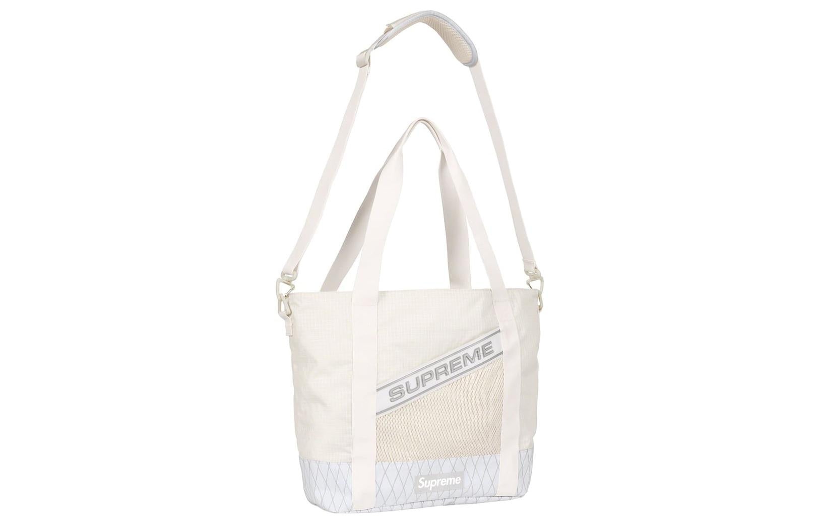 Supreme FW23 Week1 Tote Bag 'White' SUP-FW23-0809 - 6