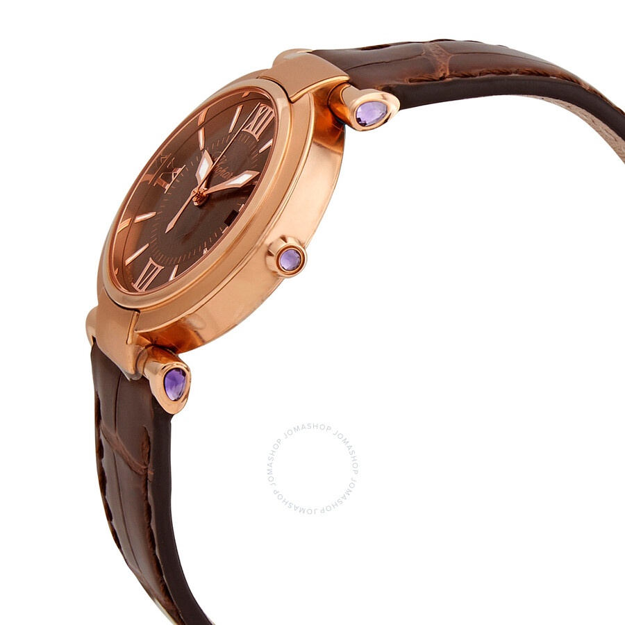 Chopard Quartz Brown Dial Ladies Watch 384238-5005 - 2