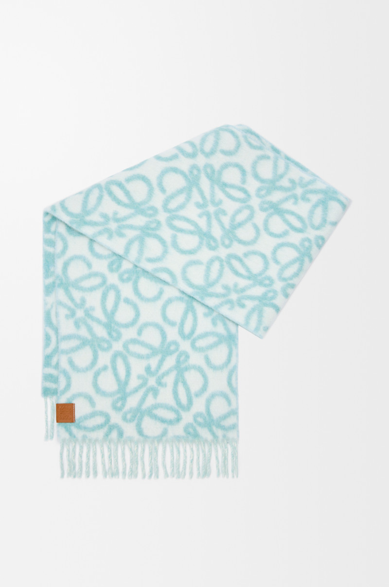 Loewe Anagram scarf in alpaca and wool blend outlook
