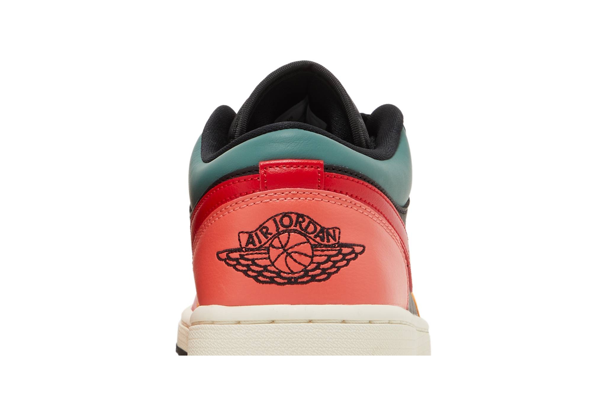 Wmns Air Jordan 1 Low SE 'Black Multi-Color' - 7