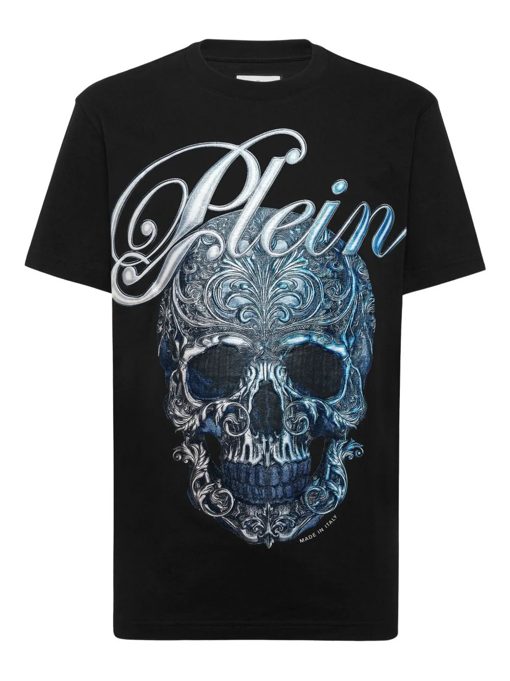skull gradient T-shirt - 1