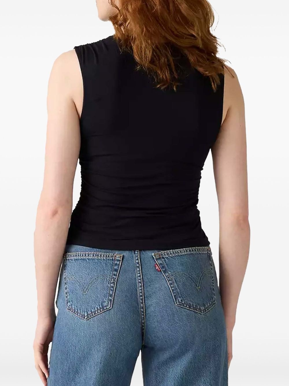 Crystal round-neck top - 2
