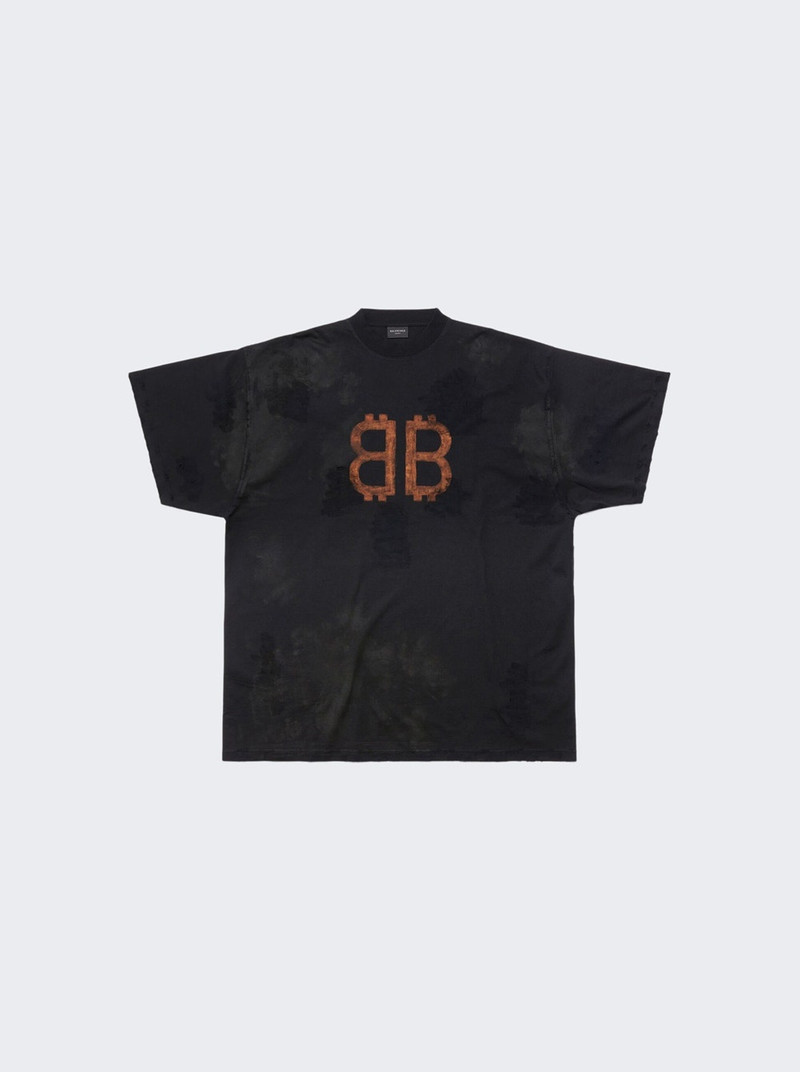 Oversize Tee Washed Black - 1